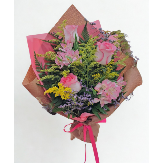 Ramalhete de 3 Rosas .