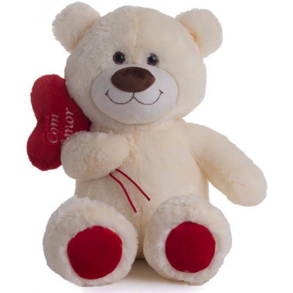 URSO BALÃOZINHO - BEGE - 55 CM