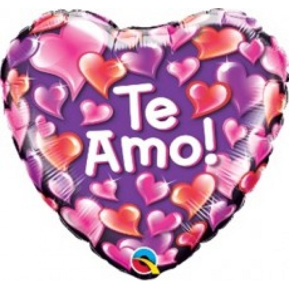 Balão Coração Te amo Amor